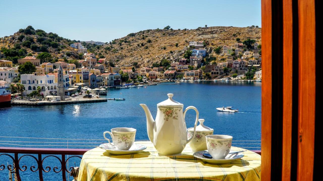 Villa Pitini Symi Exteriör bild