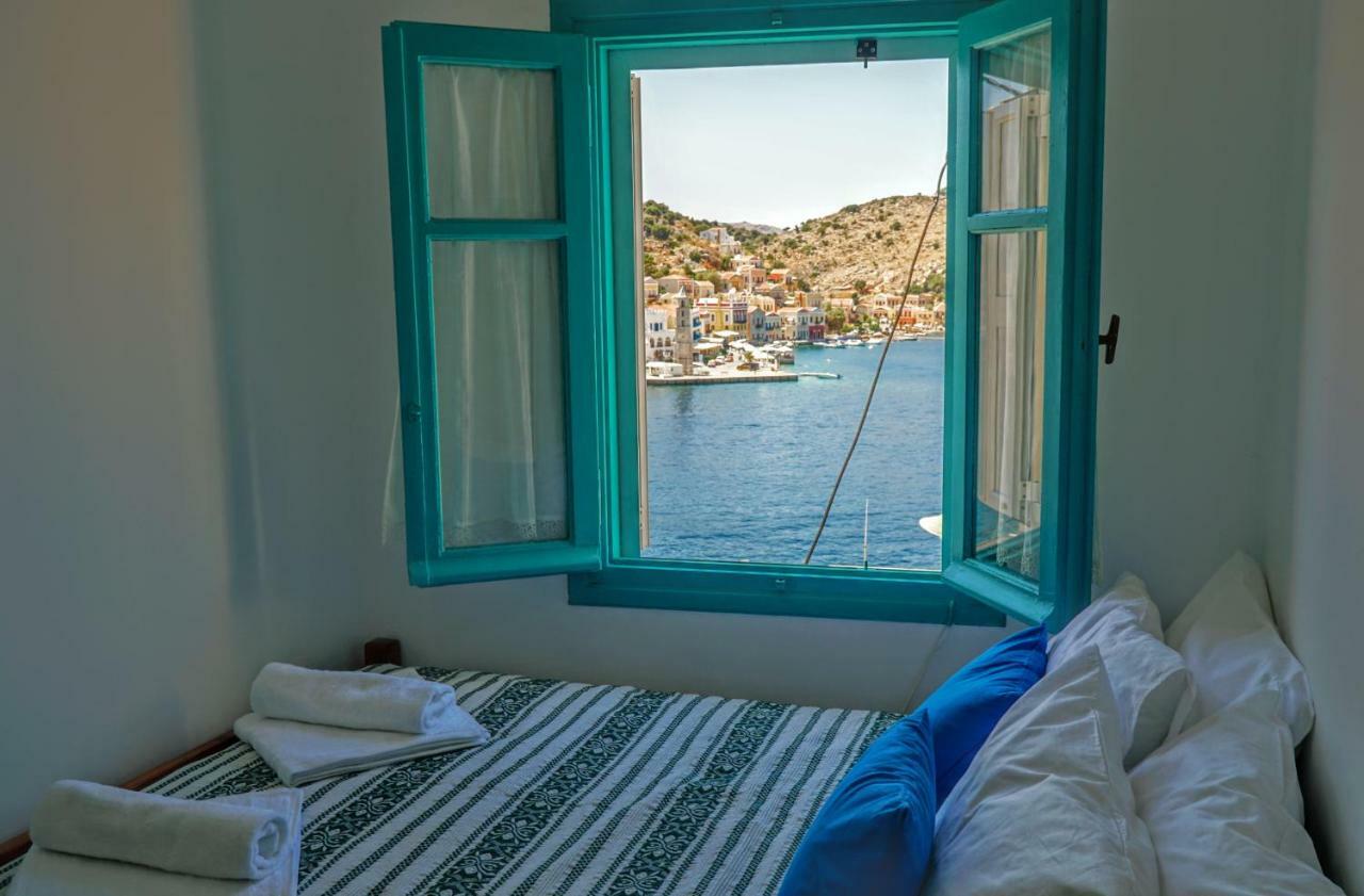 Villa Pitini Symi Exteriör bild